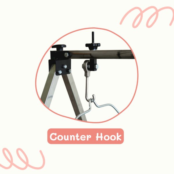 Remote Controlled Automatic Baby Cradle Kit for Manual Cradles with Auto-off Timer