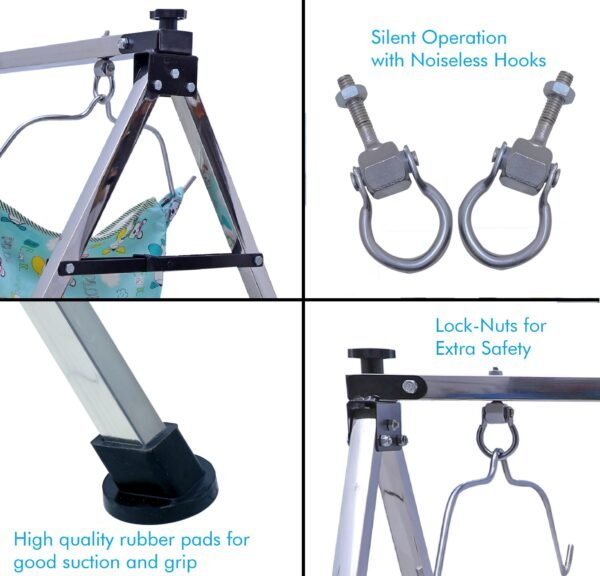 Semi-Folding Baby Cradle