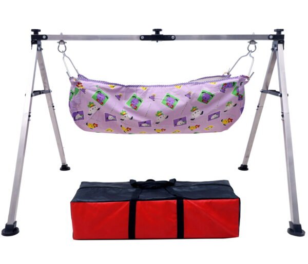Premium Ultra Folding Heavy SS Baby Cradle