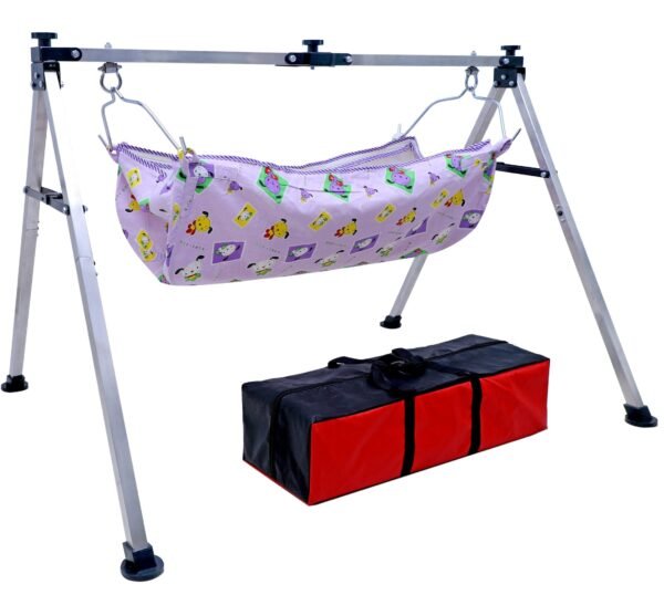 Premium Ultra Folding Heavy SS Baby Cradle
