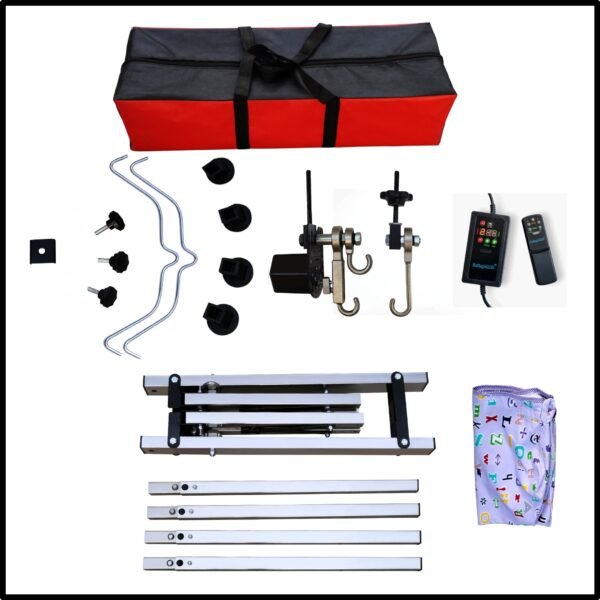 Remote Controlled Premium Ultra Foldable Automatic Baby Cradle with Auto-off Timer