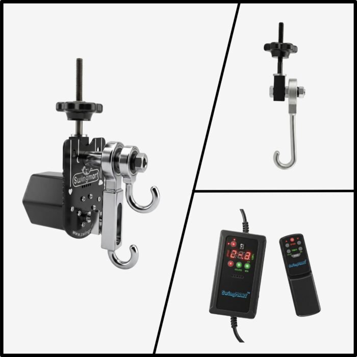 Remote Controlled Automatic Baby Cradle Kit for Manual Cradles with Auto-off Timer (Cradle not Included)